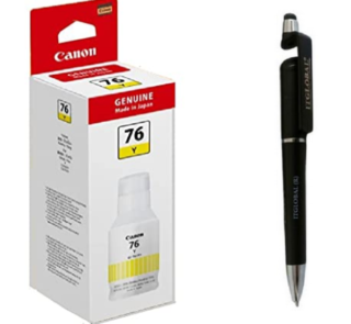 Canon GI-76 Yellow Ink Bottle GI 76 : Genuine