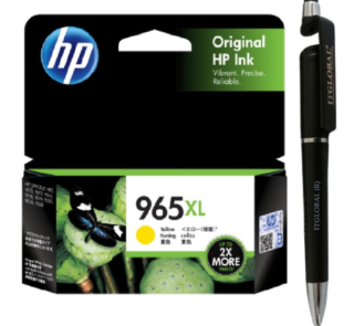 HP 965XL High Yield Yellow Original Ink Cartridge 3JA83AA 83AA