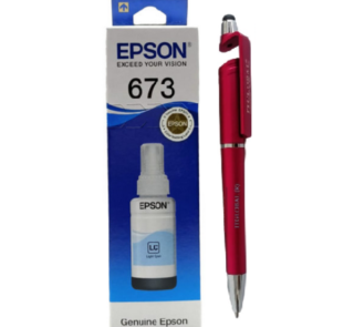 Epson T6735 Light Cyan Original Ink Bottle 70ml (C13T673500) Genuine T-6735 T673