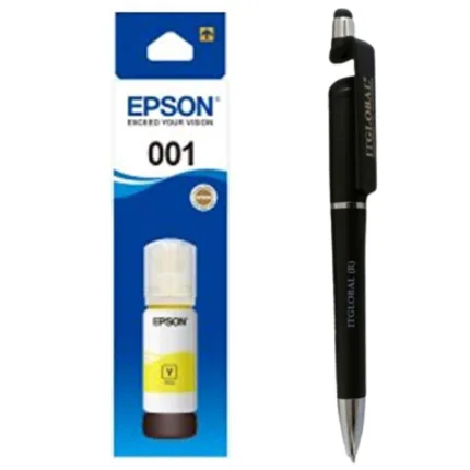 Epson T 001 Yellow Original Ink Bottle C13T03Y400 Genuine T-001