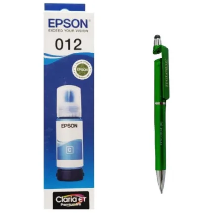 Epson 012 Ecotank Cyan Original Ink Bottle 70ML C13T07K298 Genuine 012 Cyan