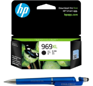 HP 969XL High Yield Black Original Ink Cartridge 969 XL 3JA85AA