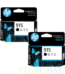 HP 915 Black Original Ink Cartridge (Set of 2) 3YM18AA