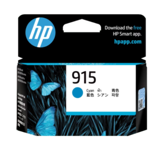 HP 915 Cyan Original Ink Cartridge 3YM15AA