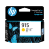 HP 915 Yellow Original Ink Cartridge 3YM17AA