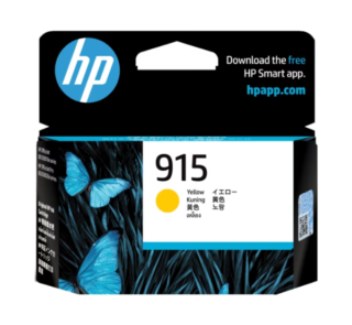 HP 915 Yellow Original Ink Cartridge 3YM17AA