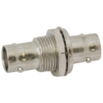 MX BNC Socket To MX BNC Socket Bulkhead Connector Chassis Mounting MX-439 design for audio, video and networking applications that provides a firm connection