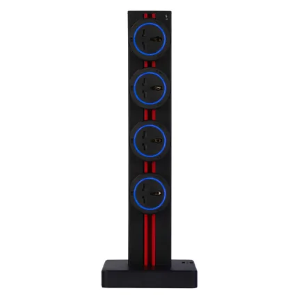 MX 1 Way Tower Power Track With 2 USB Charging Port (5v/2400 Ma) MX-6400