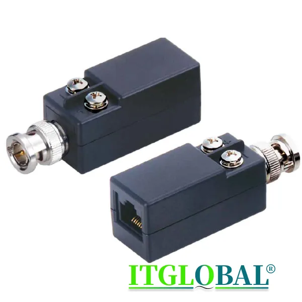 MX BNC Male Plug To MX RJ 45 Twisted Pair Balun Without DC Power 600M MX-2603 ITGLOBAL