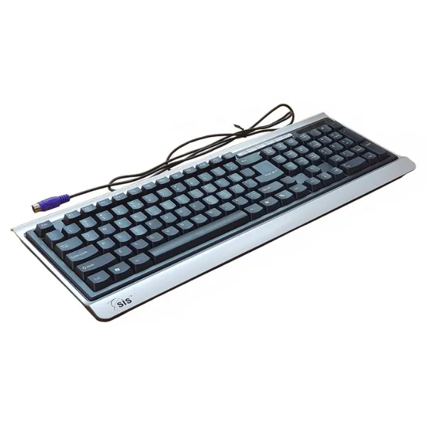 SIS PS2 Keyboard 110 Keys PS2 Multimedia Keyboard MM KB - Image 4