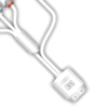Mx Apple Dock Connector 30 Pin To 3 Rca Male + Usb Type A – Male Cable – 2 Mtr Mx-3343 - Image 3