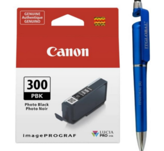 Canon PFI-300 Photo Black Ink Cartridge For Canon PIXMA PRO 300 PFI 300 PBK