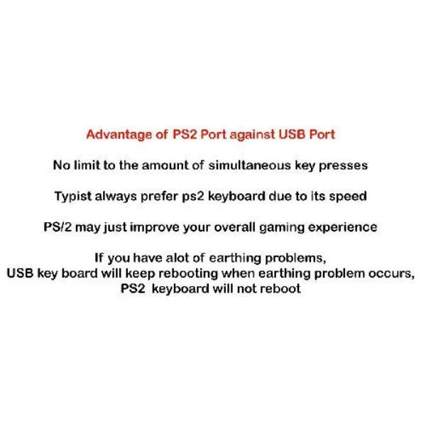SIS PS2 Keyboard 110 Keys PS2 Multimedia Keyboard MM KB - Image 8