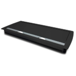 MX Aluminum Alloy Access Flap With Gasket Your Ultimate Desk Organizer For Effortless Cable Management And Workspace Tidiness (Cutout – 466x132 MM) MX-7023