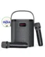 FINGERS 2Mic-GrooveBox-K30 Portable Speaker with 2 Wireless Mics ITGLOBAL