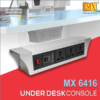 Mx Pdu Under Table 6/13 Amps 3 Universal Socket | 2 Usb (2.4 Amp) With 65w Pd Charger | Dual Pole Led Indicator Switch | 6 Amps Heavy Duty Cord With Isi Marked Aluminium Body Material Mx-6416 - Image 2