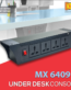 MX PDU Under table 6/13 Amps 4 Universal Socket | 2 USB (2.4 Amp) with Dual Pole LED Indicator Switch | 6 Amps Heavy Duty Cord with ISI Marked Aluminium Body Material MX-6409 ITGLOBAL