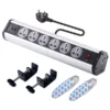MX Power Console 6 Amp 6 Universal Rotatable Sockets with 95W PD Charging Port Extension Board - Desk Clamp Mount - Master Switch For Home Office Exhibition School - 3 Pin Power Cord 1.5mtr MX-4208 ITGLOBAL