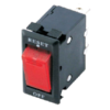 Mx Rocker Switch With Built In Circuit Breaker Rating 15a-250v Spst-3p Mx-1908