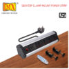 Mx Power Console 6 Amp 4 Universal Sockets With 95w Pd Charging Port Extension Board – Desk Clamp Mount –power Strip–master Switch For Home Office Exhibition School – 3 Pin Power Cord 1.5 Mtr Mx-4187 - Image 2