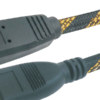 Mx Firewire Ieee 1394b 9 Pin To 6 Pin Cord Gold Plated With Nylon Mesh (bilingul) Mx-3273 - Image 3