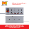 Mx Surge Protector & Spike Protector With 8 Universal Socket, Master Switch, Power Indicator With Child Safety Shutter Mx-2956 - Image 4