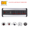 Mx Power Console 6 Amp 3 Universal Sockets With 95w Pd Charging Port Extension Board – Desk Clamp Mount –power Strip–master Switch For Home Office Exhibition School – 3 Pin Power Cord 1.5 Mtr Mx-4186 - Image 4