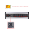 Mx Power Console 6 Amp 4 Universal Sockets With 95w Pd Charging Port Extension Board – Desk Clamp Mount –power Strip–master Switch For Home Office Exhibition School – 3 Pin Power Cord 1.5 Mtr Mx-4187 - Image 5