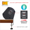 Mx Power Console 6 Amp 3 Universal Sockets With 95w Pd Charging Port Extension Board – Desk Clamp Mount –power Strip–master Switch For Home Office Exhibition School – 3 Pin Power Cord 1.5 Mtr Mx-4186 - Image 6