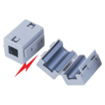 MX Emi Suppression Core With Plastic Case For 11mm Cable (2 Pcs Set) Ferrite Core MX-2612G