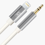 MX Lightning To 3.5 mm Male Aux Audio Stereo Cable For IPhone 7 – 1 Mtr MX-3642