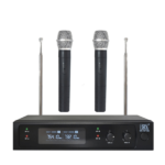 MX Professional VHF Series Wireless / Cordless With 2 Handheld Microphones Fixed Frequency Microphone MX VHF 400