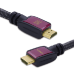 MX HDMI Cable – 1.4 Version With Nylon Mesh – 26 Awg – Suppression Core MX-3376