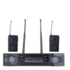 Mx Dual Lapel Wireless Microphone System – Uhf Wireless Microphone Fixed Frequency For Party, Wedding Host,business Meeting & Multi-purpose Mx-xr 40 Plus LL