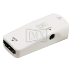 MX HDMI Female To VGA + EP Stereo Female Converter With Audio 3.5mm Cord MX-3534B