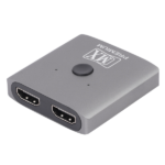 MX Premium 2-in-1 HDMI Splitter / Switch Space Grey MXP-5527