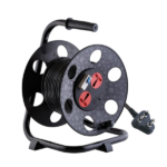 MX 2 Outlet Universal 6/16 Amp Sockets Extension Reel / Extension Board With Single Pole 32 Amp MCB Switch – 3 Pin – 16 Amp Power Cord MX-3156 MCB