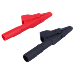 MX Crocodile Battery Clip With Retractable 4mm Banana Male Plug L=3.24 Inches (82.0mm) 20A MX-2827