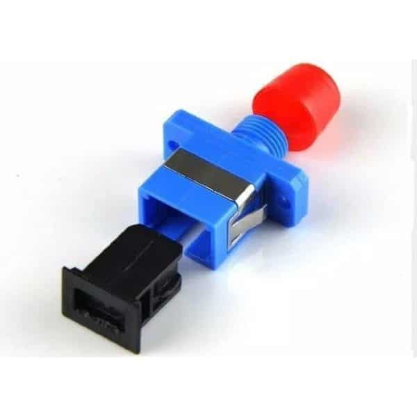 1666 MX FC-SC Adaptor With P.B. MM Sleeve Plastic Housing Simplex With Square Flange MX-1666 ITGLOBAL