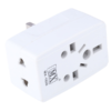 MX 3 Pin Multi-plug Adaptor – 13amp ( UK Hongkong Singapore And Malaysia ) MX-1656 - Image 2