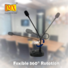 Mx 15 Professional Desk-standing Gooseneck Microphone Wired Unidirectional Microphone System With Xlr To 1/4 Sound Cord – For Karaoke, Conferences Mx-D 26 15 - Image 3