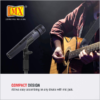 Mx Dynamic Wired Microphone For Instruments Purposed – Acoustics Cartridge Mx-3800 - Image 3