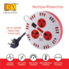MX 3 Outlet Universal Sockets Spike Guard Extension Box With Master Switch Fuse Protection & Child Safety Shutter-3 Pin Power Cord MX-1152 MX-1160 MX-1168 - Image 3