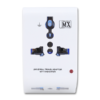 MX 2-Pin Traveler Universal Socket Plug (Type E/F) Worldwide Travel Adaptor Multiplug Conversion Plug Socket Connector 3-in-1 MX-3216D - Image 3