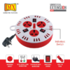 Mx 3 Outlet Universal Sockets Spike Guard Extention Box With Individual Socket Switch Fuse Protection-3 Pin Power Cord Mx-1151 Mx-1159 Mx-1167 - Image 4
