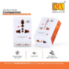 MX 3 Pin Surge Protector Traveler Universal Socket Plug (Type D) Worldwide Travel Adaptor Multiplug Conversion Plug Socket Connector 3 In 1 MX-3216A - Image 4