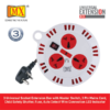 MX 3 Outlet Universal Sockets Spike Guard Extension Box With Master Switch Fuse Protection & Child Safety Shutter-3 Pin Power Cord MX-1152 MX-1160 MX-1168 - Image 5