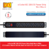 Mx 6 Outlet Power Distribution Unit With Iec 320 C13 Master Switch Industrial-standard Aluminum Body Wall Or Desk Mountable With A 1.5m Heavy-duty Cord Mx-4147B - Image 5