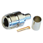 MX N Female Connector Crimping Type For MX Rg-6 Cable MX-1639