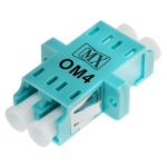 MX LC Duplex Adaptor OM4 Aqua Blue MX-1854C